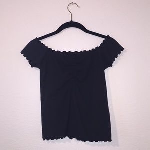 Off the shoulder top